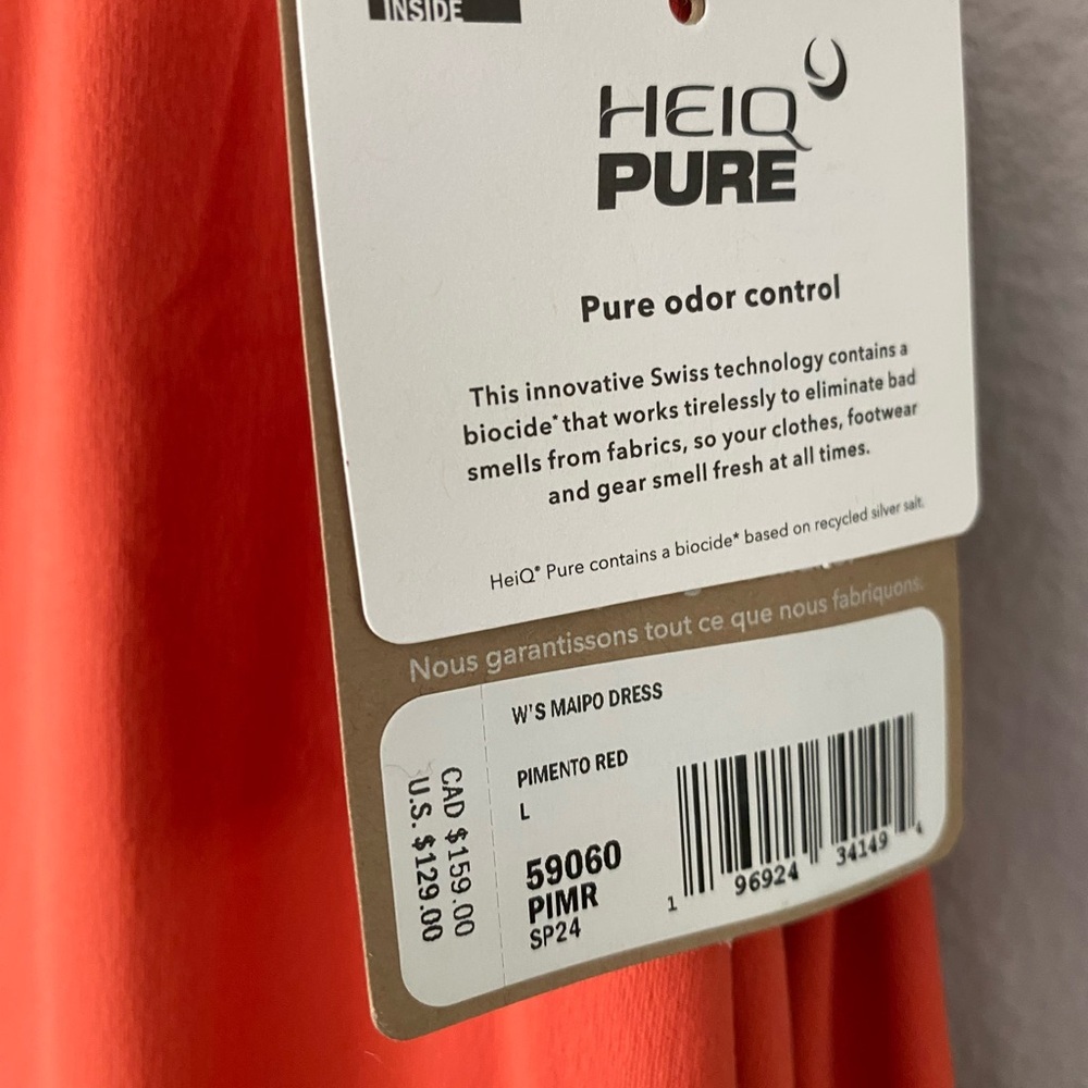 Patagonia |Women's Maipo Red Dress Large BNWT - Picture 7 of 12